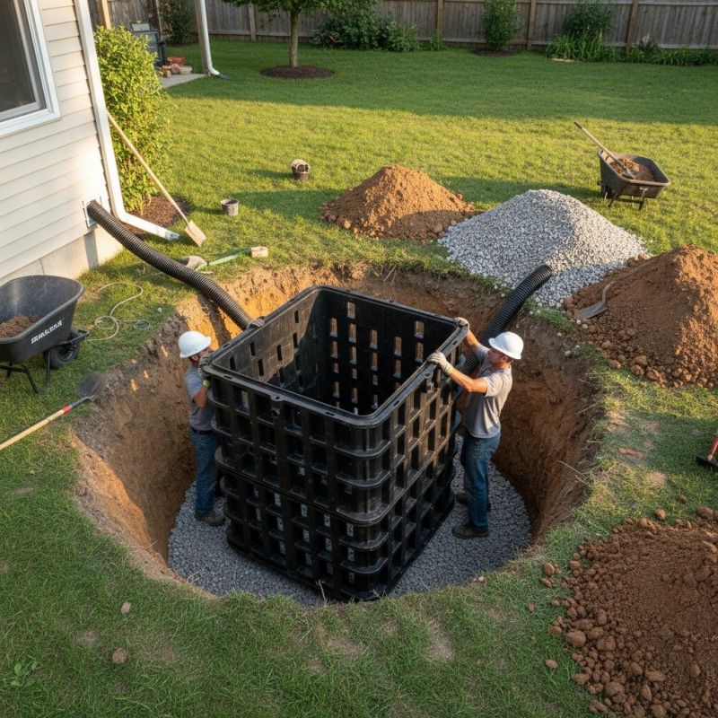 Drain Field Installation